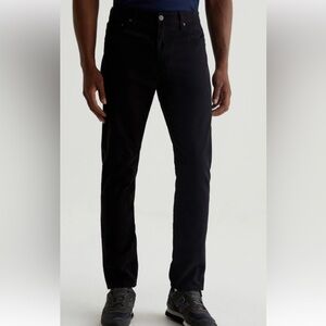 AG  40x32 Everett performance jeans in black—more of a chino feel